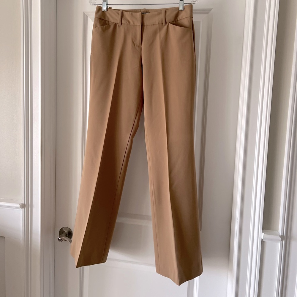 Express Editor Pants, Color Camel/Tan, Size 2. - image 1